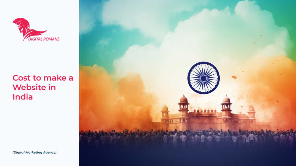 Cost to make a Website in India