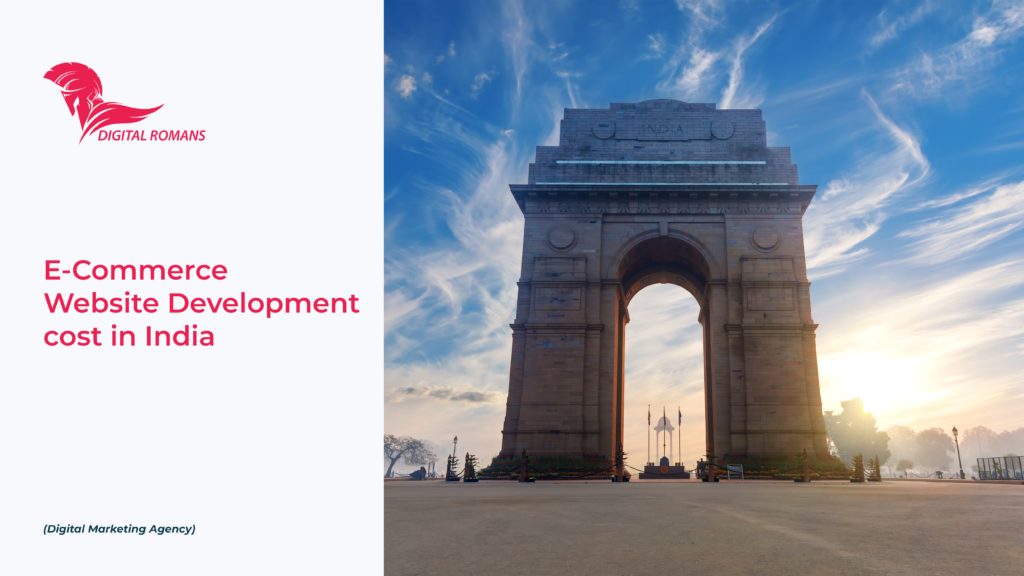 ECommerce Website Development Cost in India