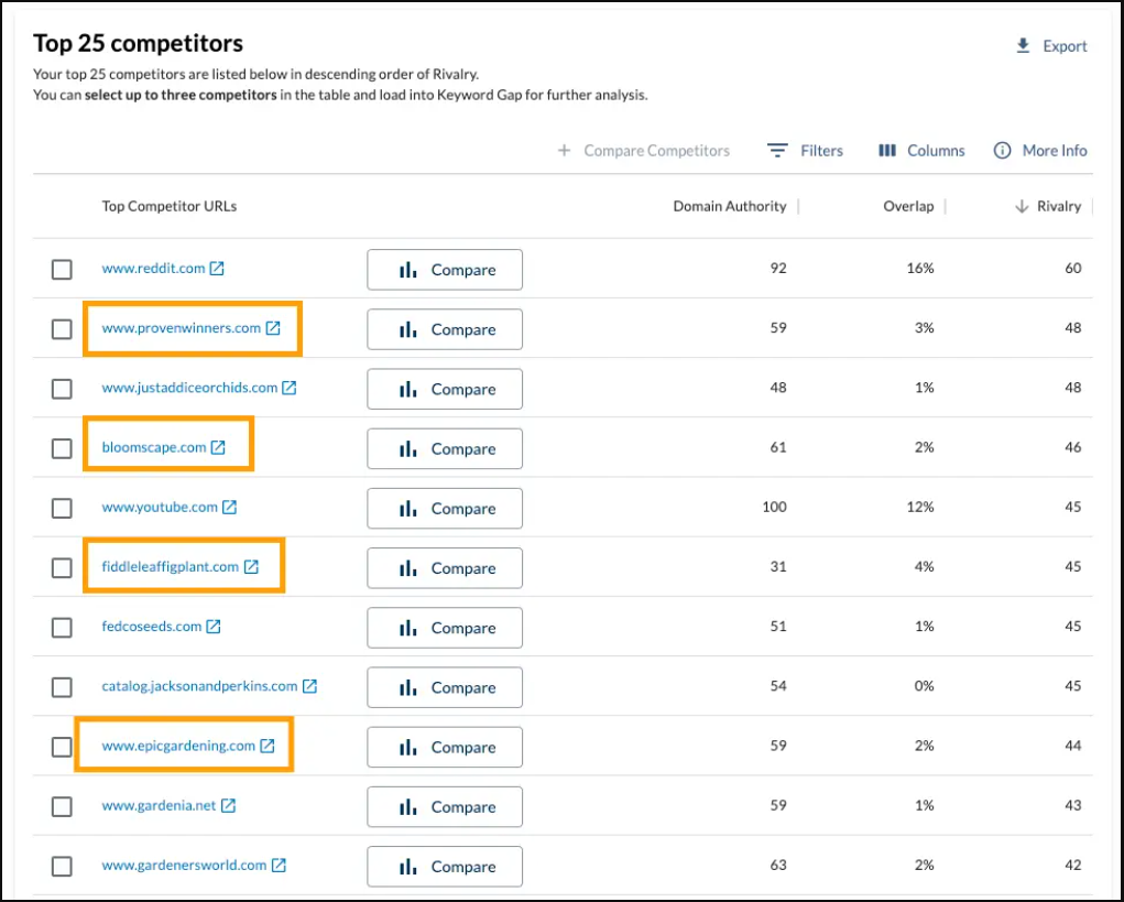 Top 25 Competitor-2