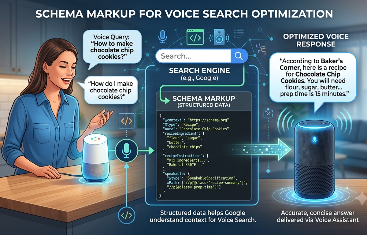 Mastering Structure Data and Schema Markup for Voice Search